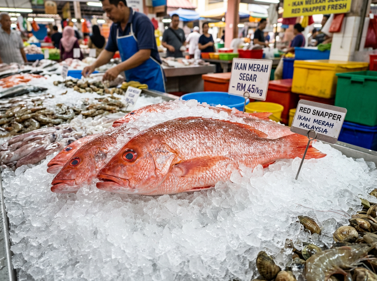 Ikan Merah Beku
