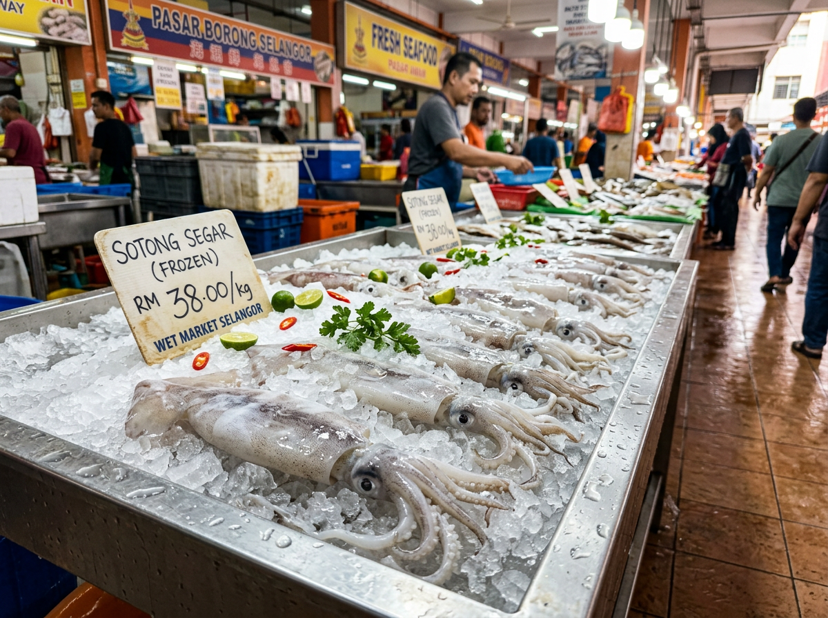 Sotong Katak Beku